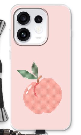 Stitched Peach