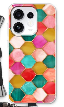 Hexagons in stained glass