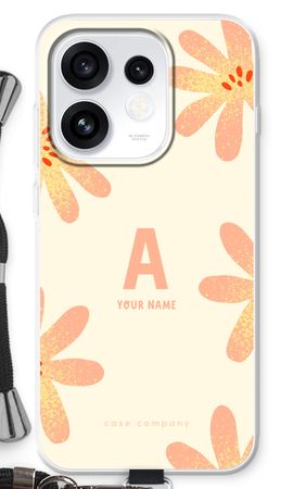 Peach Blossom Monogram