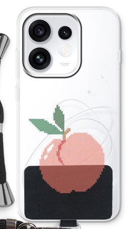 Stitched Peach