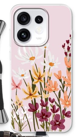 Painted wildflowers