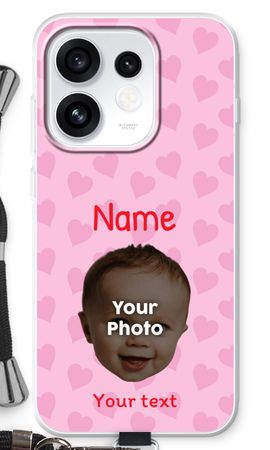 Personalized Face - Hearts N°2