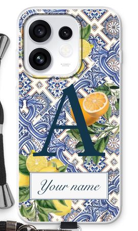 Monogram Blauwe tegels