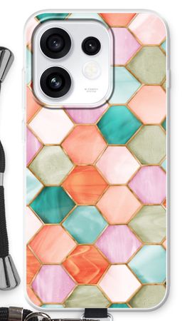 Hexagons in stained glass