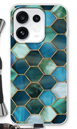 Hexagons in stained glass