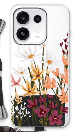 Painted wildflowers
