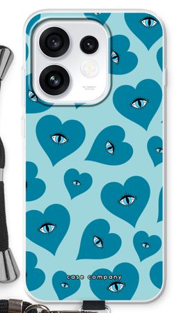 Blue heart eyes