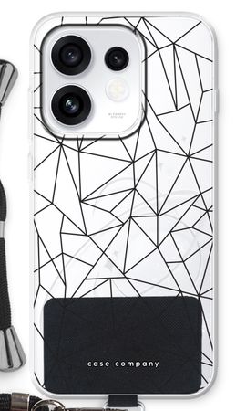 Geometric lines black