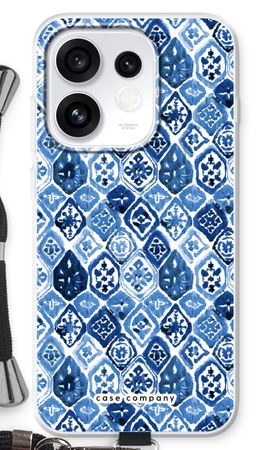 Blauw motief