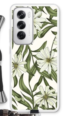 White flower pattern