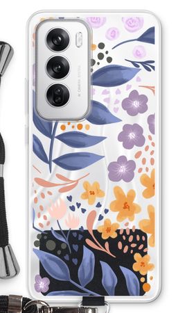 Flowers with blue leaves