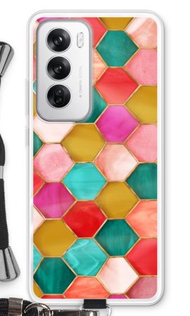 Hexagons in stained glass