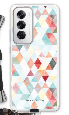 Coloured triangles pastel