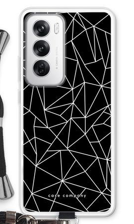 Geometric lines white