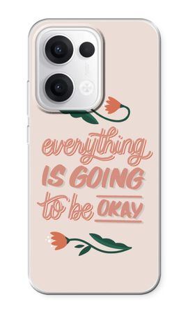 Optimistic flower girl