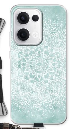 Boho Weißes Mandala