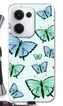 Blue & Green Butterflies