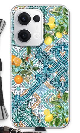 Blauwe tegels, citroenen en sinaasappels