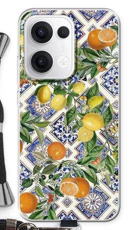 Blauwe tegels, citroenen en sinaasappels