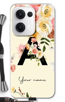 Flirty Flowers Monogram