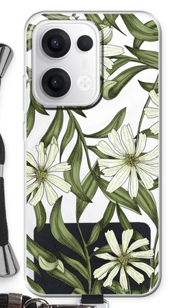 White flower pattern