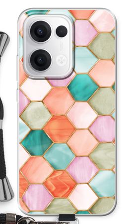 Hexagons in stained glass