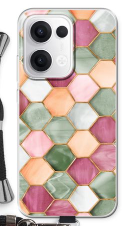 Hexagons in stained glass