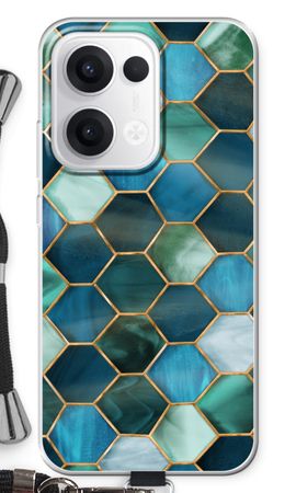 Hexagons in stained glass