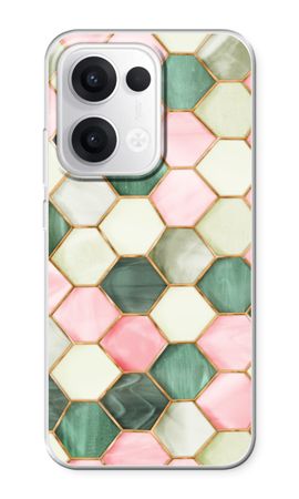 Hexagons in stained glass