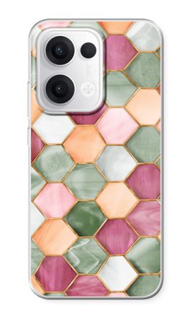 Hexagons in stained glass