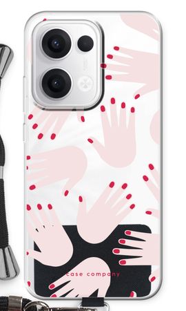 Hands pink