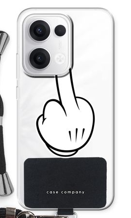 Middle finger white