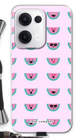 Smiley watermeloenprint