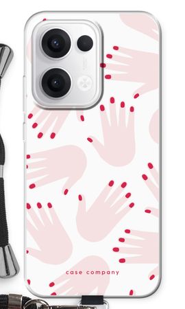 Hands pink