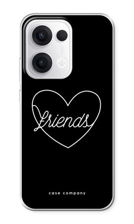 Friends heart black
