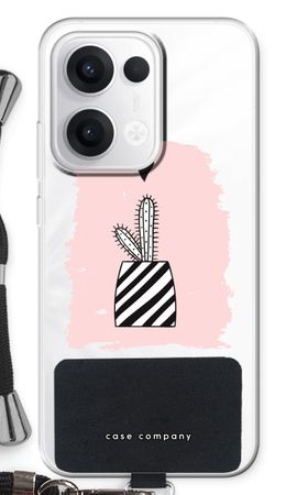 Black and white cactus