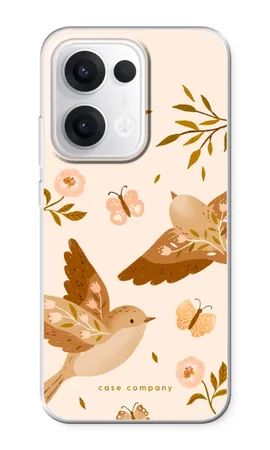 Fluttering Pair, Oppo Reno13 pehme ümbris