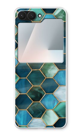 Hexagons in stained glass