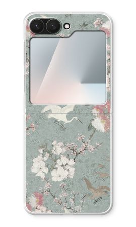 Blüte der japanischen Kranichvögel