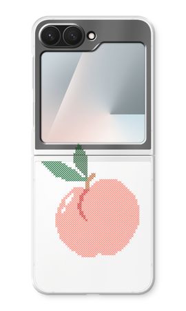 Stitched Peach