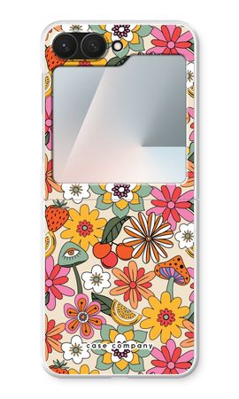 Retro Flowers N°2 - Yellow