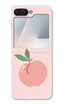 Stitched Peach