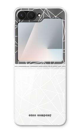 Geometric lines white