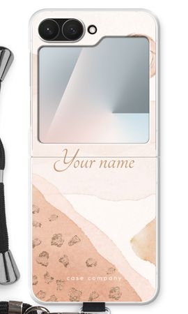 Gold Spots Namecase - Blush