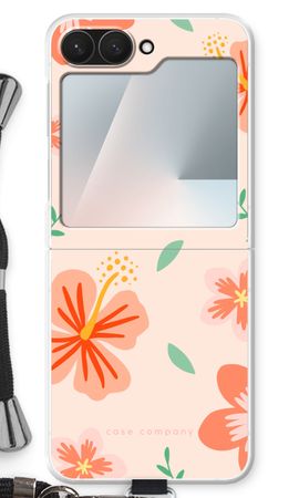 Tropical Pink Flowers