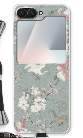 Blüte der japanischen Kranichvögel