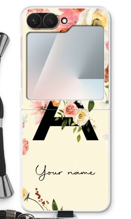 Flirty Flowers Monogram