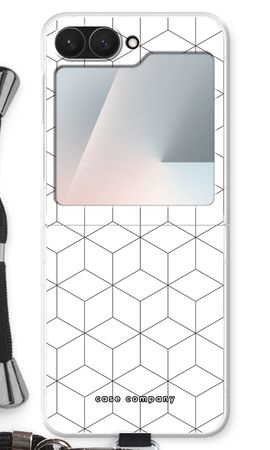 Cubes black and white