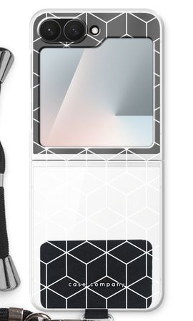 Cubes black and white