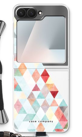 Coloured triangles pastel